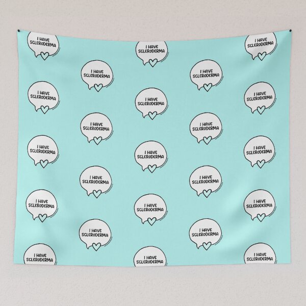 Item preview, I Have Scleroderma Speech Bubble designed and sold by WCFreckles.