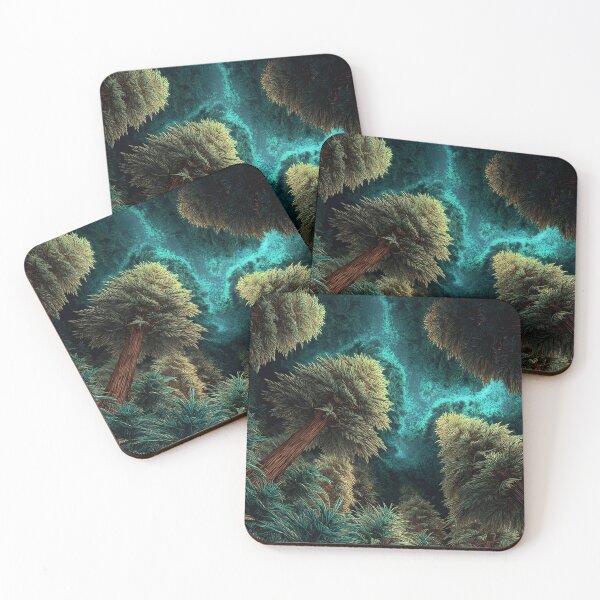 Item preview, Alien Forest Organic Texture Abstract designed and sold by Peac7e.