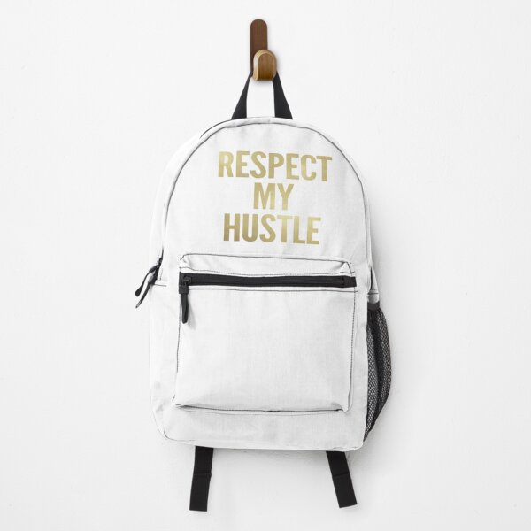 Item preview, Respect My Hustle Gold Typography – Motivational Grind Mindset Quote for Entrepreneurs & Creators designed and sold by Bright Nest Studio.
