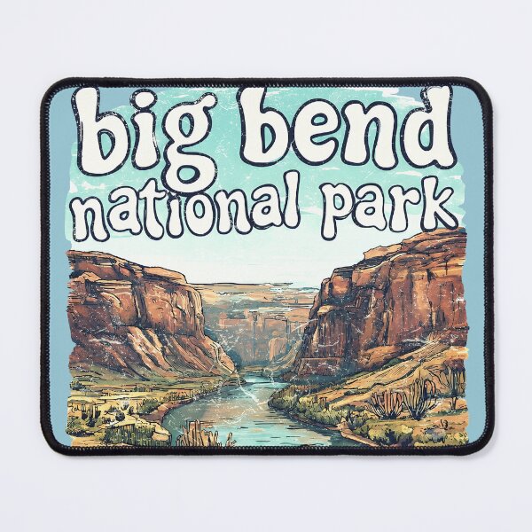 Item preview, Big Bend National Park Texas Cute Landscape Canyon designed and sold by HowToCanadian.