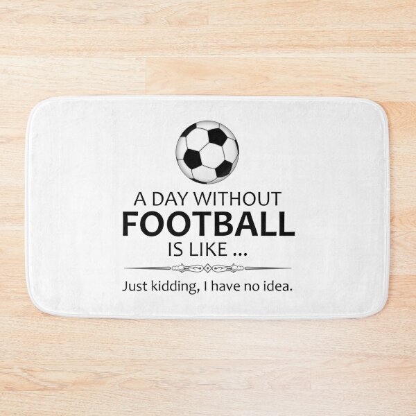 Item preview, Football Gifts for Soccer and Futbol Lovers - A Day Without Football Funny Gift Ideas for Players & Coaches designed and sold by merkraht.