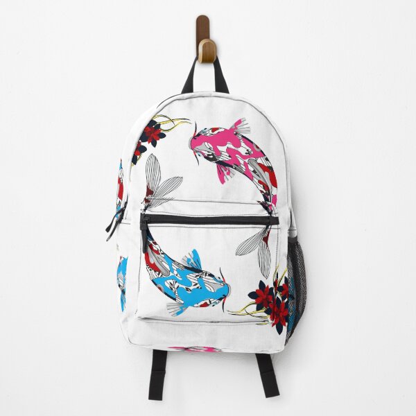 Item preview, Koi Fish Cherry Blossom Japanese nishikigoi Graphic Art designed and sold by Pikkalo.
