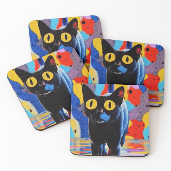 Item preview, Amazing Cat; Pop Art; Ai;  designed and sold by StickerApe.