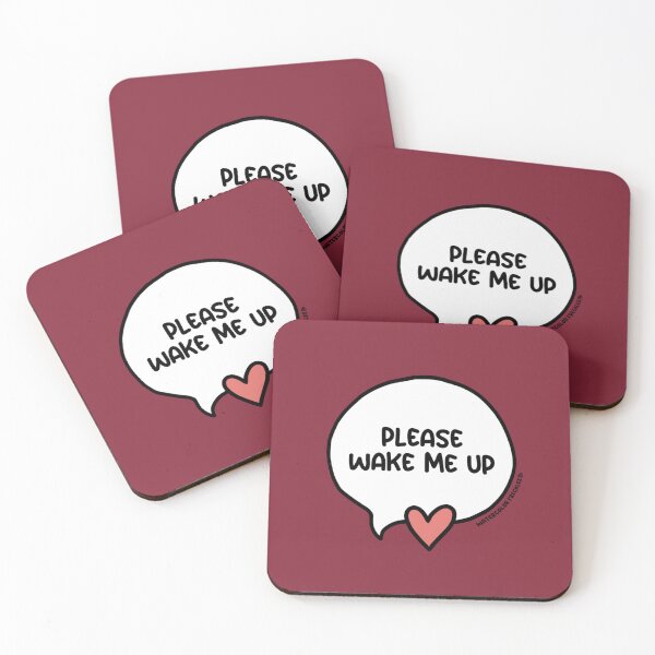 Item preview, Please Wake Me Up Speech Bubble designed and sold by WCFreckles.