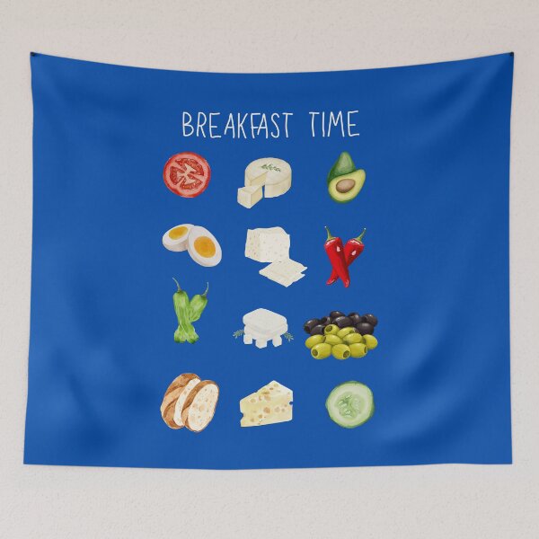 Item preview, Breakfast Time Breakfast Art designed and sold by HBBS DESIGNS.