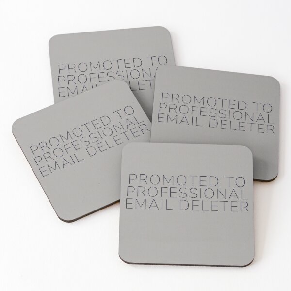 Item preview, Promoted To Professional Email Deleter designed and sold by WeAllFeltThat.