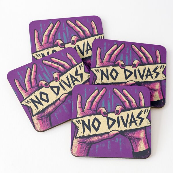 Item preview, Purple No Divas designed and sold by krowmero.