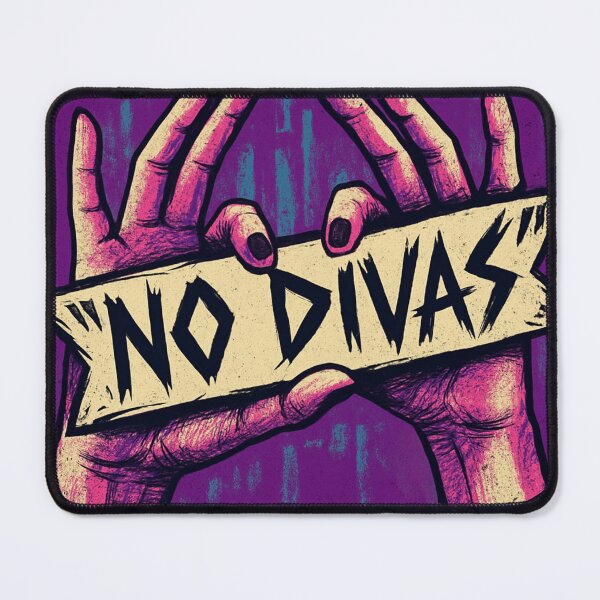 Item preview, Purple No Divas designed and sold by krowmero.