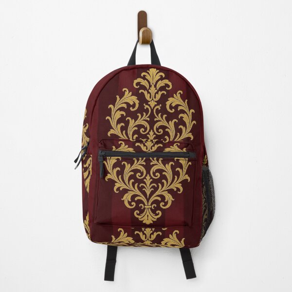 Item preview, Burgundy Striped Gold Baroque designed and sold by DesignsByPrnces.