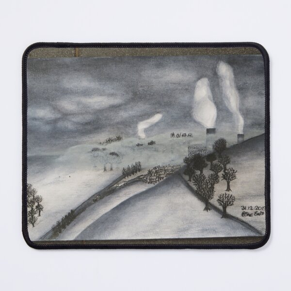Item preview, Factory landscape in winter designed and sold by ElkeEntz.