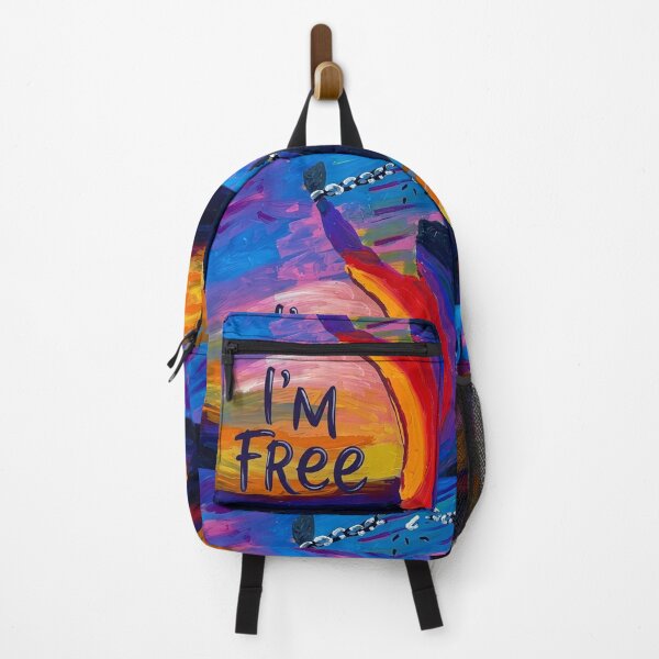 Item preview, I'M FREE - Signature Landscape - Breaking Chains: A Journey to Inner Freedom designed and sold by fruitfuLIFEstudio.