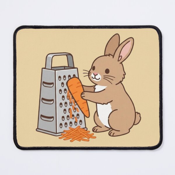 Item preview, "Cartoon Bunny Cooking – Cute Animal Design designed and sold by Dogandesighn.