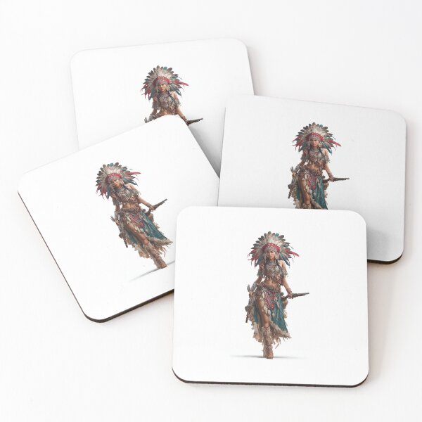 Item preview, Aztec woman warrior  designed and sold by Joshuasanga76a.