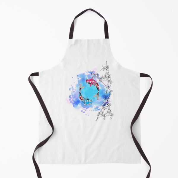 Item preview, Koi Fish Cherry Blossom Japanese nishikigoi Graphic Art designed and sold by Pikkalo.