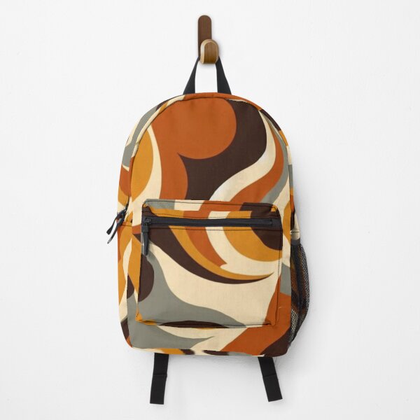 Item preview, Retro Abstract Waves – 70s Inspired Design designed and sold by Dogandesighn.
