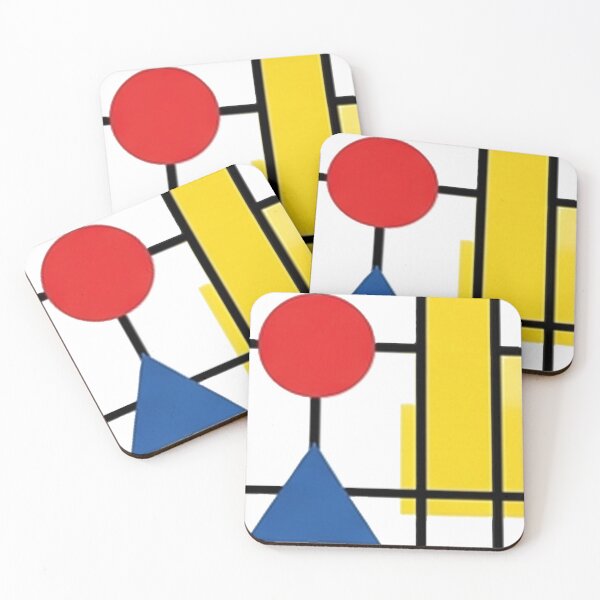 Item preview, abstract geometric art designed and sold by  Mudikeys.