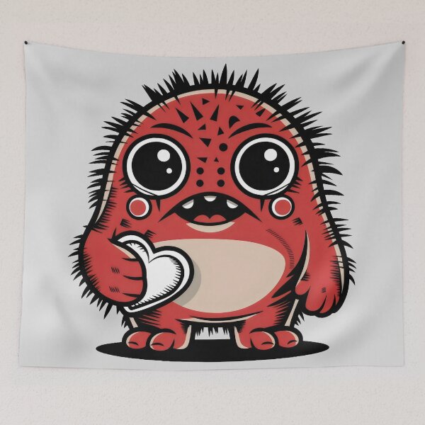Item preview, Crimson Abstract Creature designed and sold by Firas Aljazzar.