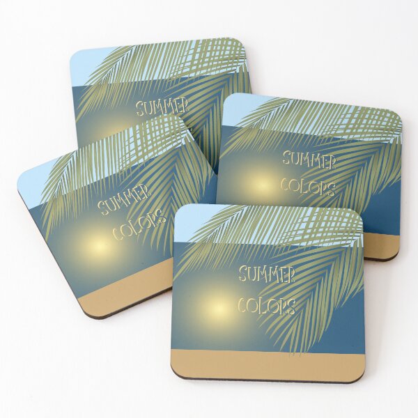 Item preview, Retro "Summer Colors" Tropical Art  designed and sold by HBBS DESIGNS.