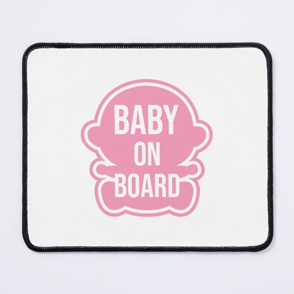 Item preview, Copy of Copy of Baby on Board(pink) designed and sold by sptsang.