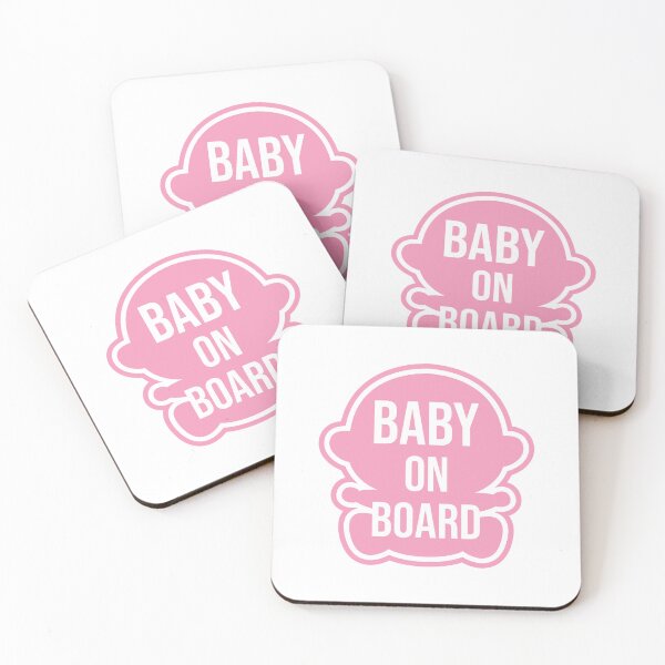 Item preview, Copy of Copy of Baby on Board(pink) designed and sold by sptsang.