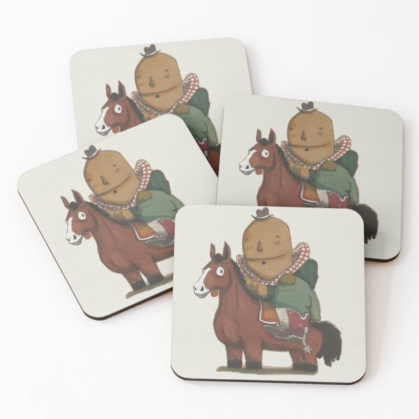 Item preview, The big cowboy on his little horse designed and sold by GaetMassArt.