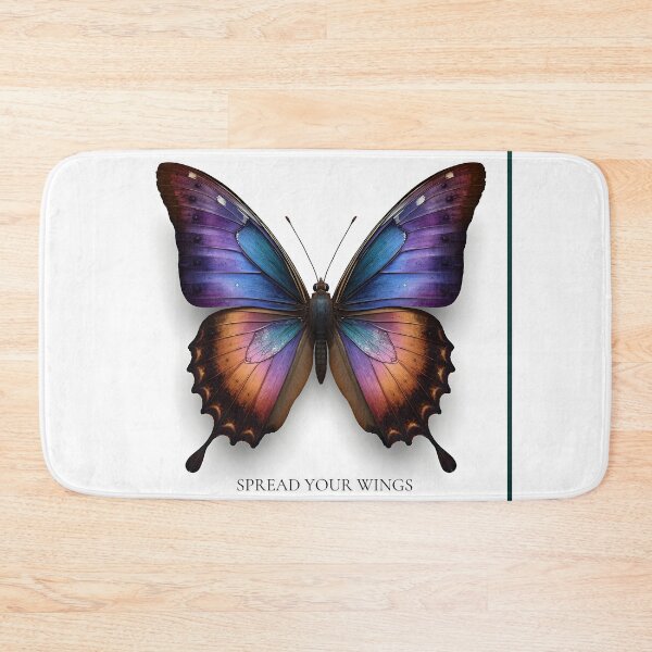 Item preview, Colorful Butterfly Spread Your Wings Motivational Design  designed and sold by Nanavibesshop.