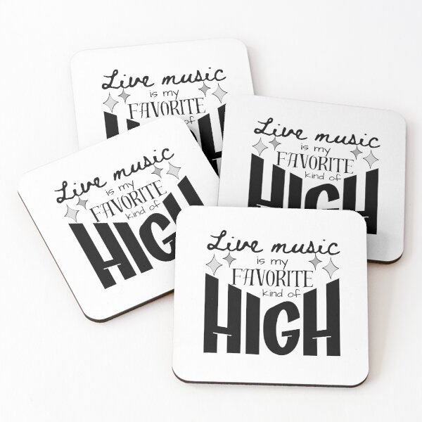 Item preview, QUOTE Live music is favorite high designed and sold by bruise+blush.