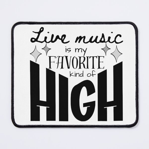 Item preview, QUOTE Live music is favorite high designed and sold by bruise+blush.