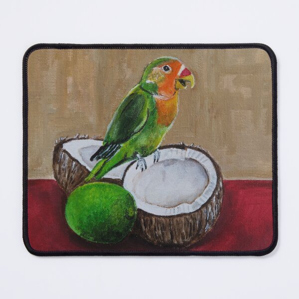 Item preview, The Lovebird's Tropical Fiesta designed and sold by Alfred Fox Art.