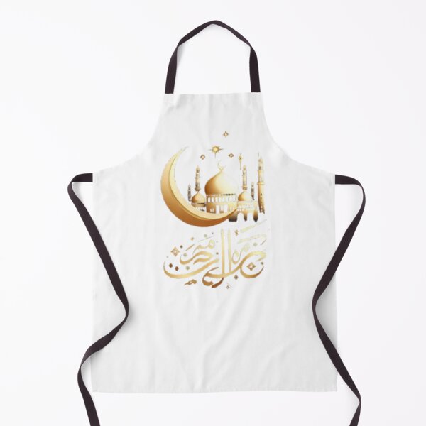 Item preview, Eid Mubarak 2026 Gold Crescent Mosque Arabic Calligraphy Islamic Art designed and sold by HubbStudio.