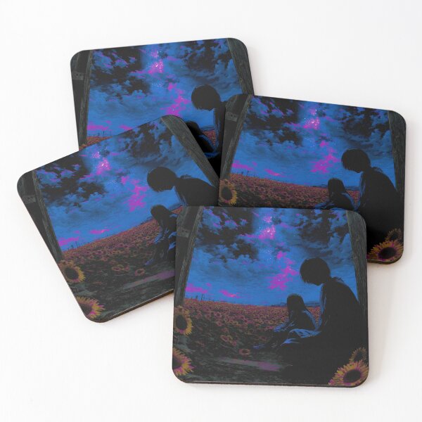 Item preview, Couple Watching Cosmic Sunset designed and sold by Peac7e.