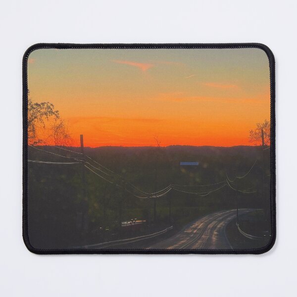Item preview, empty road sunset designed and sold by trinketgal.