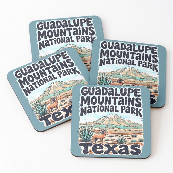 Item preview, Guadalupe Mountains National Park Texas Cute Landscape designed and sold by HowToCanadian.