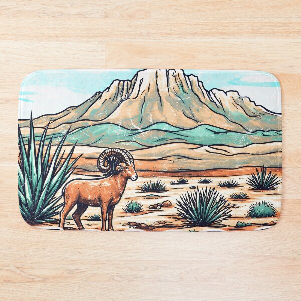 Item preview, Guadalupe Mountains National Park Texas Cute Landscape designed and sold by HowToCanadian.