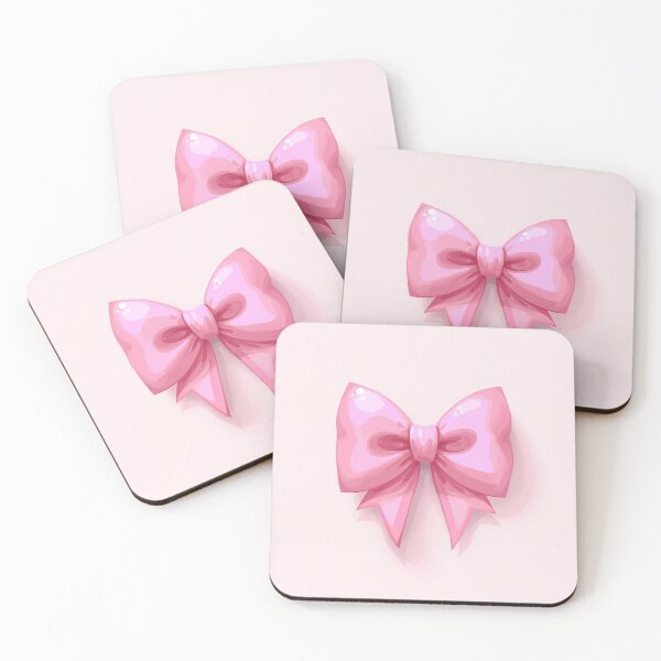 Item preview, pink bow design designed and sold by DesignsByDevika.
