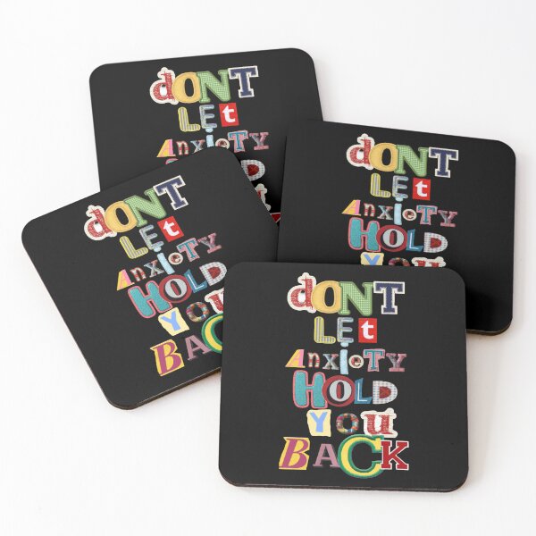 Item preview, Don't Let Anxiety Hold You Back designed and sold by Spring Things.