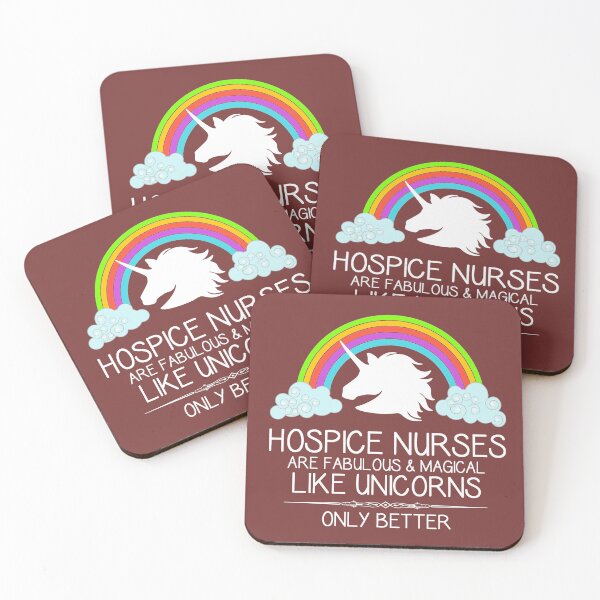 Item preview, Hospice Nurse Appreciation - Hospice Nurses are Like Unicorns Only Better - Gifts for Palliative Nursing Angels Among Us designed and sold by merkraht.