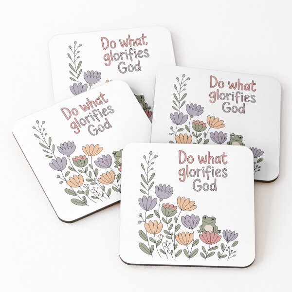 Item preview, Do What Glorifies God Cute Design designed and sold by HahaHandlesHub.