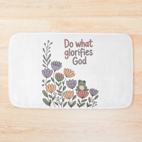Item preview, Do What Glorifies God Cute Design designed and sold by HahaHandlesHub.