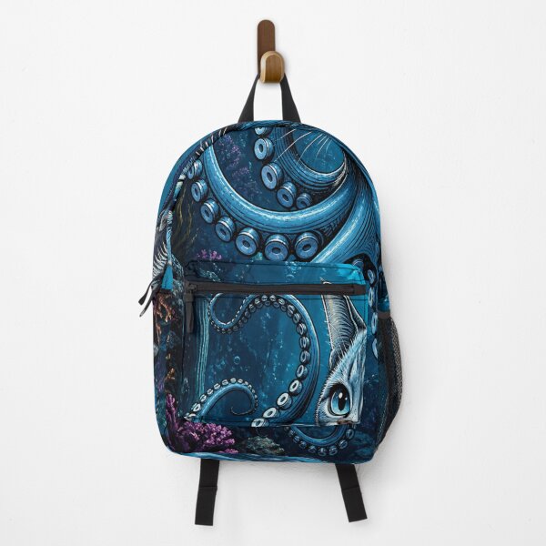 Item preview, Catopus of the Deep – Surreal Ocean Hybrid designed and sold by ArtoryNest.