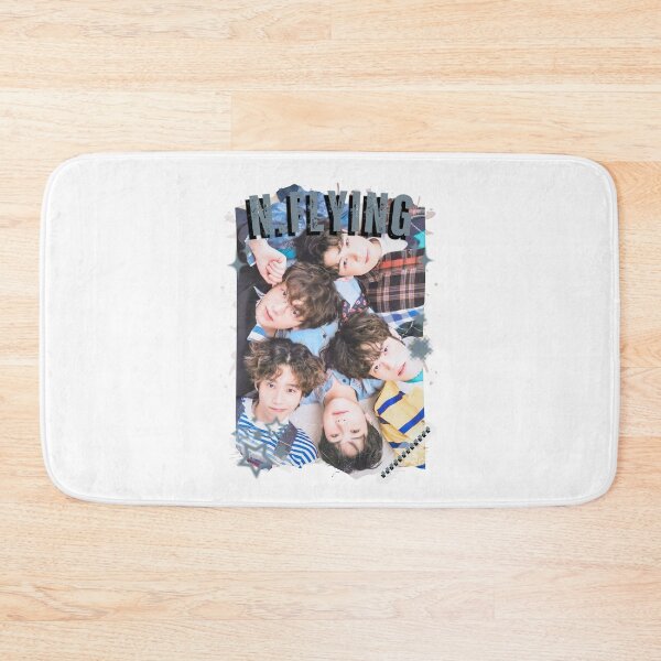 Item preview, N.Flying Inspired Korean Rock Band Art Kpop Boy group K-music south korean Boy group Scrapbook Collage Cozy Y2K Vintage Design designed and sold by HELL0WBELLO.