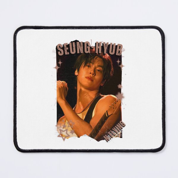 Item preview, N.Flying Seung-hyub Inspired Korean Rock Band Art Kpop Boy group K-music south korean Boy group Scrapbook Collage Cozy Y2K Vintage Design designed and sold by HELL0WBELLO.
