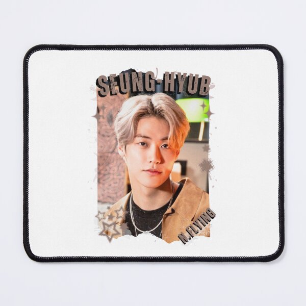 Item preview, N.Flying Seung-hyub Inspired Korean Rock Band Art Kpop Boy group K-music south korean Boy group Scrapbook Collage Cozy Y2K Vintage Design designed and sold by HELL0WBELLO.