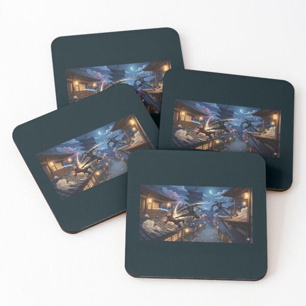 Item preview, Midnight Samurai Rooftop Battle designed and sold by WX-ST.