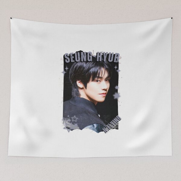 Item preview, N.Flying Seung-hyub Inspired Korean Rock Band Art Kpop Boy group K-music south korean Boy group Scrapbook Collage Cozy Y2K Vintage Design designed and sold by HELL0WBELLO.