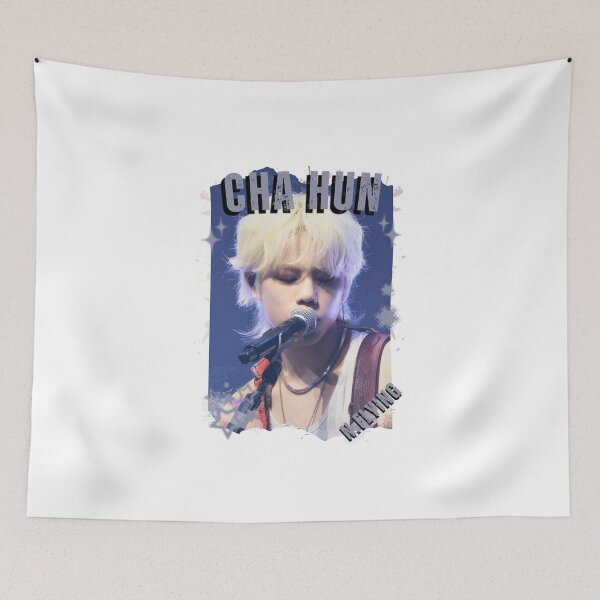 Item preview, N.Flying Cha Hun Inspired Korean Rock Band Art Kpop Boy group K-music south korean Boy group Scrapbook Collage Cozy Y2K Vintage Design designed and sold by HELL0WBELLO.