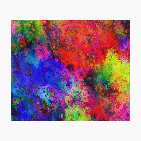 Item preview, Abstract Rainbow Galaxy designed and sold by wordznart.