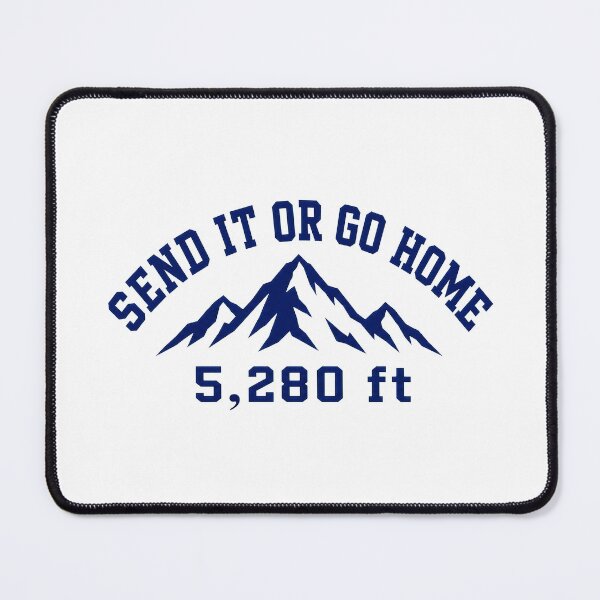 Item preview, Send It Or Go Home Funny Skate Skiing Climbing Gift T-Shirt Sticker designed and sold by sharifex.