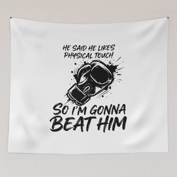 Item preview, Physical Touch Love Language Gone Wrong Dark Humor Relationship Meme designed and sold by get55shirt.