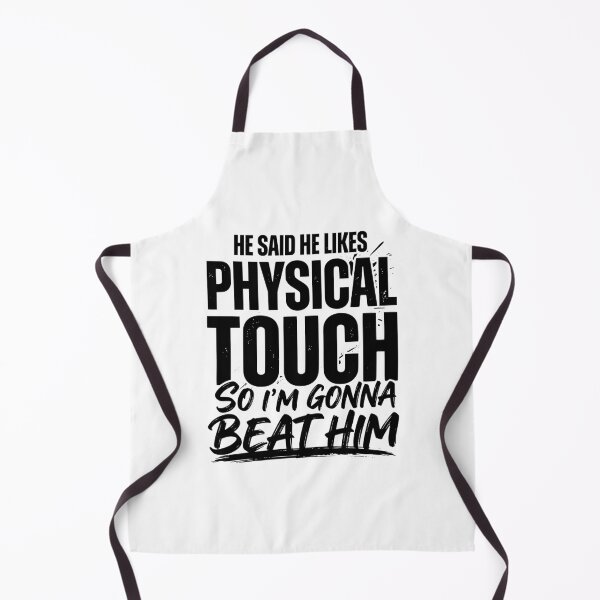 Item preview, He Said Physical Touch Love Language Sarcastic Dark Humor Meme designed and sold by get55shirt.